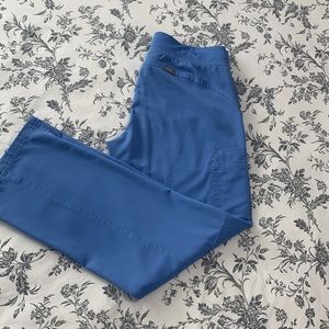 FIGS Ciel Blue Livingston scrub pants!